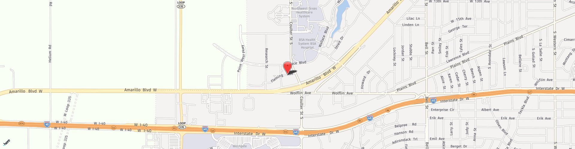 Location Map: 7310 Fleming Ave Amarillo, TX 79106
